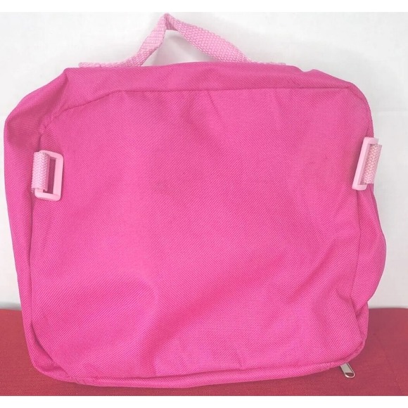 JoJo Siwa Soft Sided Lunch Box Bag Has Backpack Clips Pink Purple School - Picture 6 of 10